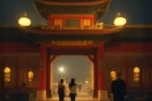 《借命而生》雨夜医院走廊剧照