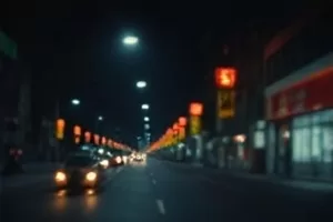 《无声接驳》地铁末班车空车厢剧照